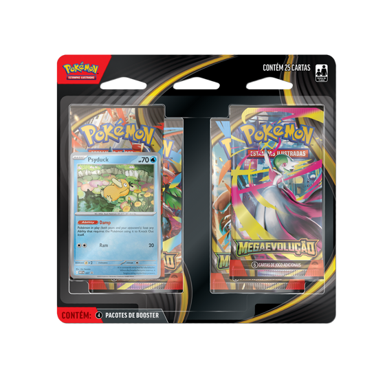 Blister Quádruplo ME01 - Mega Evolução