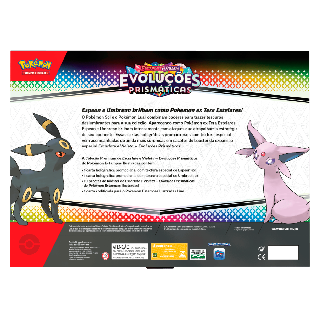 Box Coleção Premium Ev8.5 - Evoluções Prismáticas