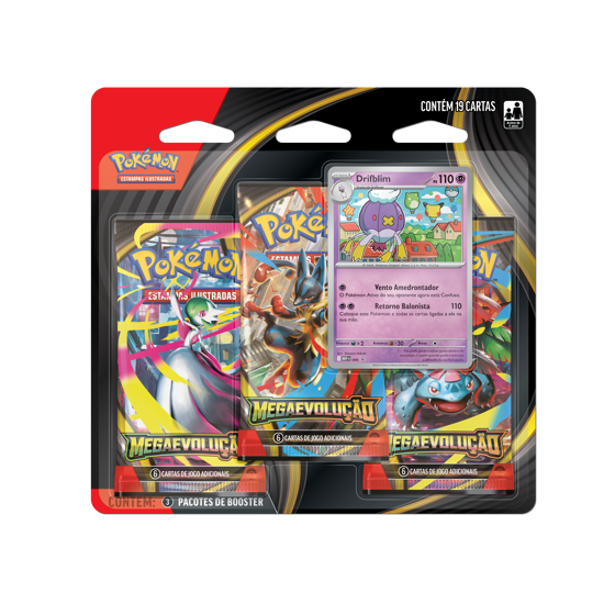Blister Triplo ME01 - Mega Evolução