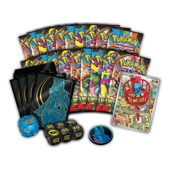 Coleção Treinador Avançado ME01 - Mega Lucario