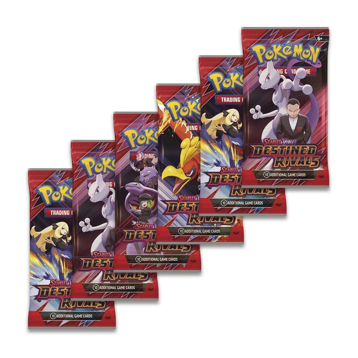Booster Bundle - Destined Rivals Inglês (6 Boosters)