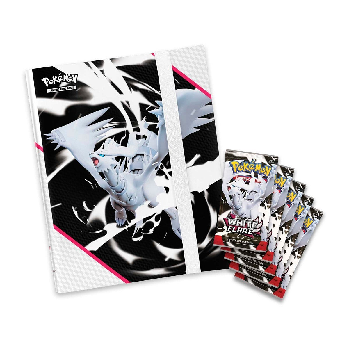 Binder Collection - White Flare Inglês – Cube Cards