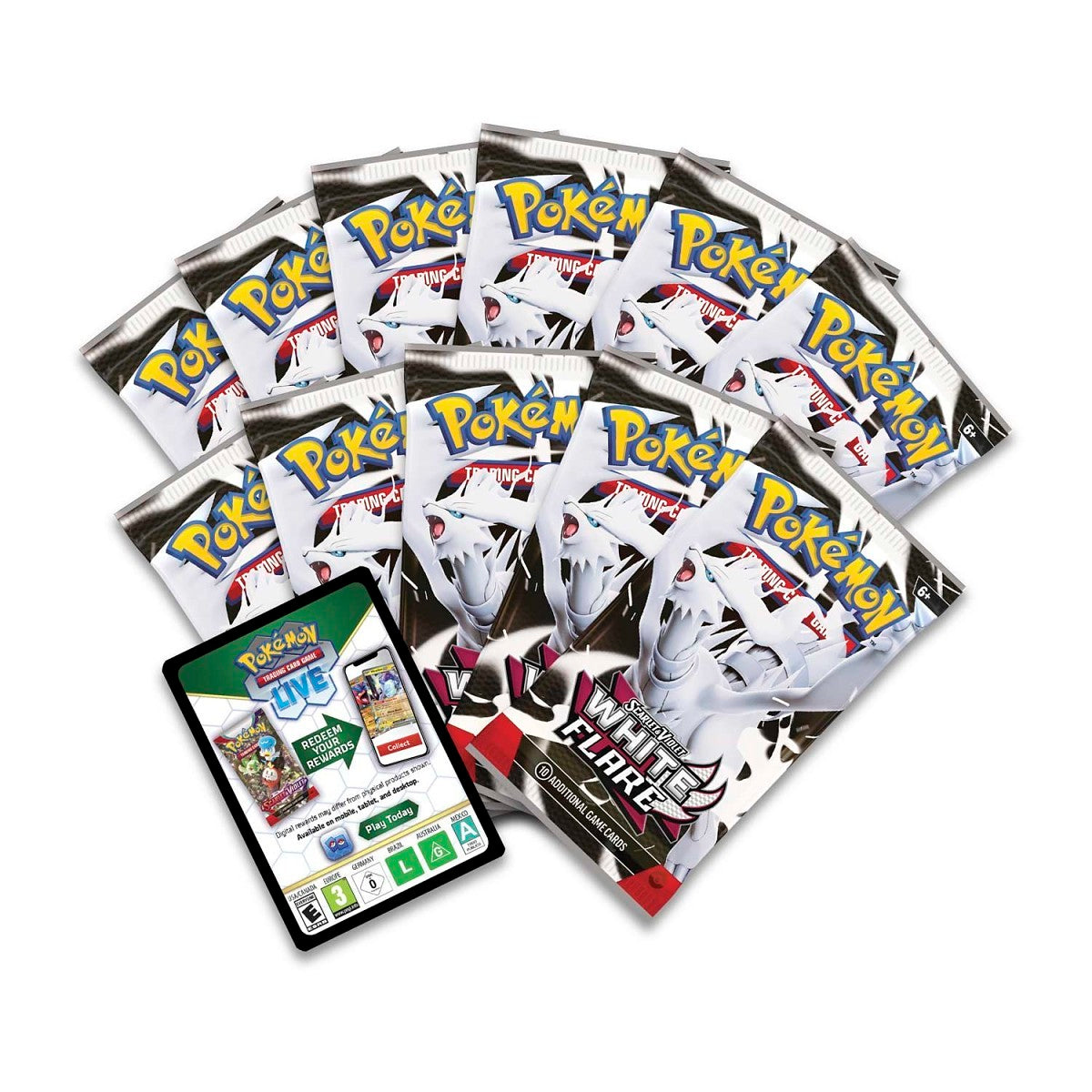 Elite Trainer Box - White Flare Inglês