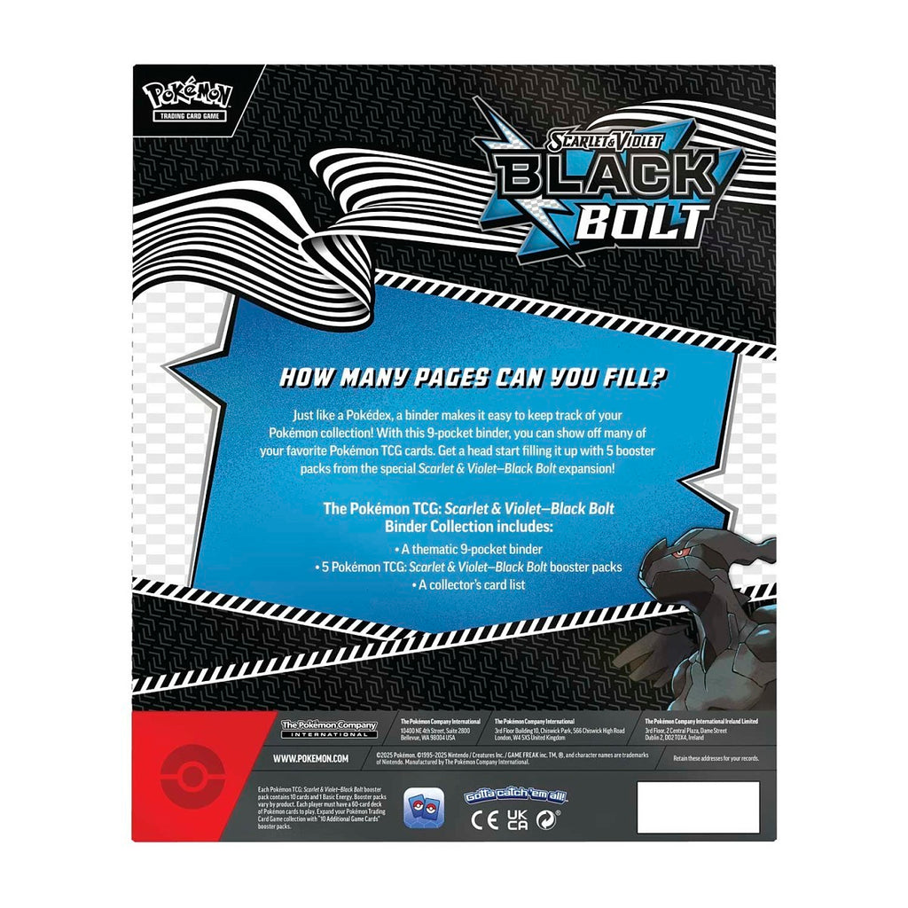 Binder Collection - Black Bolt Inglês