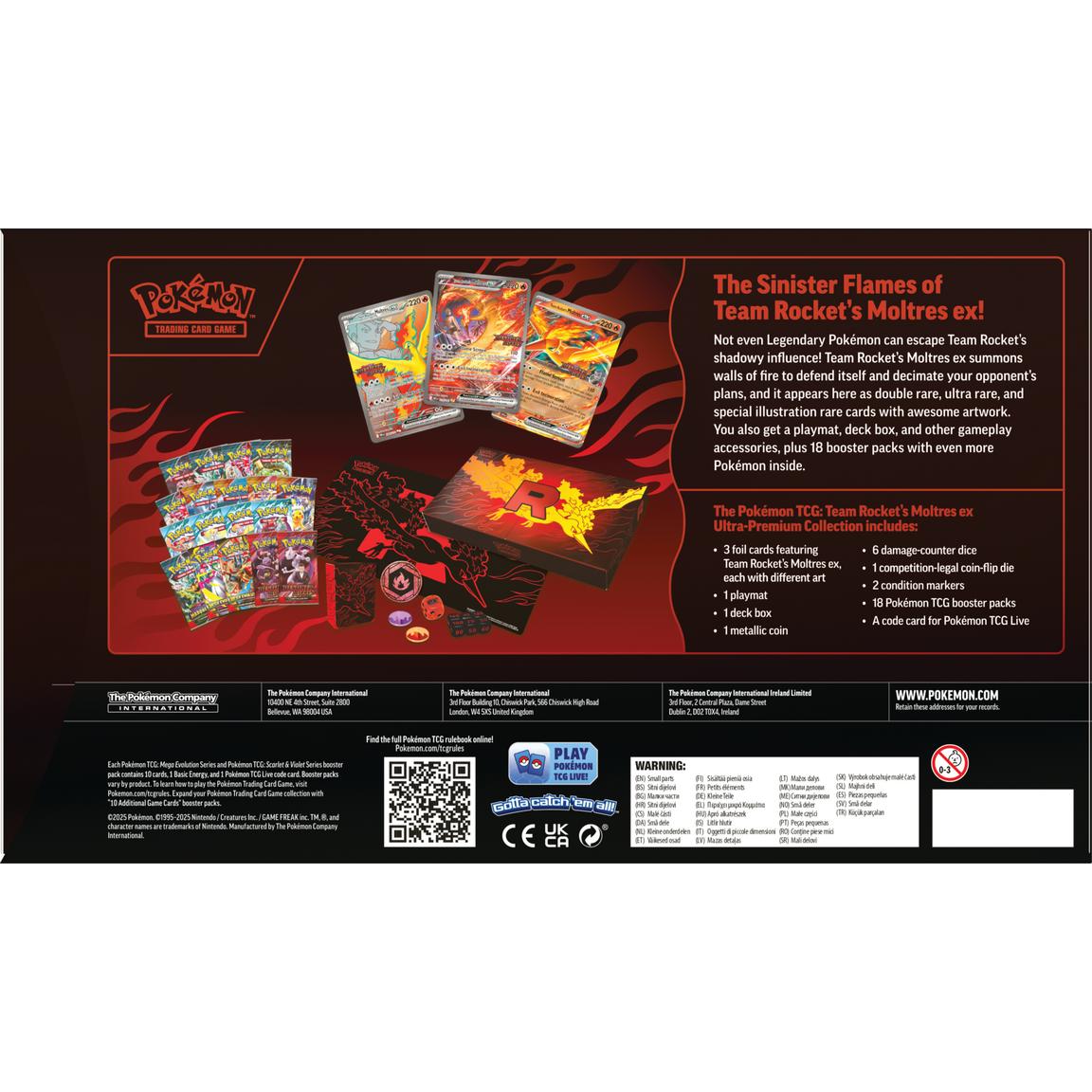 Ultra Premium Collection – Team Rocket Moltres ex Inglês