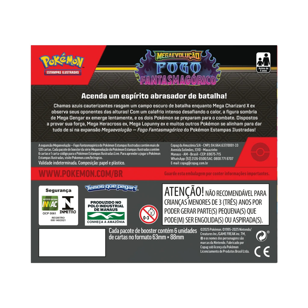Caixa de Booster ME02 - Fogo Fantasmagórico